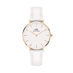 Daniel Wellington White Leather Watch